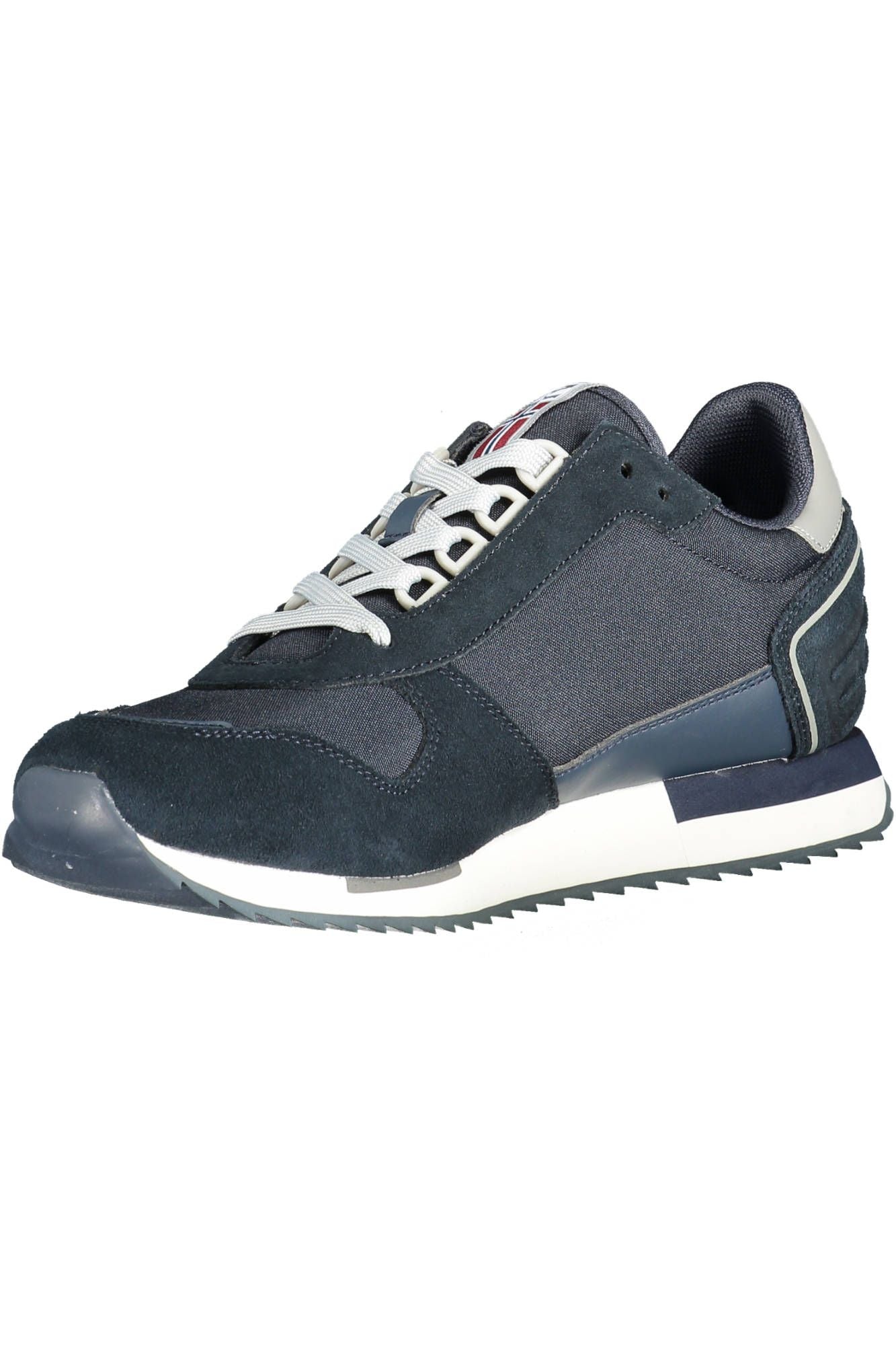  - Blue Leather Men Sneaker