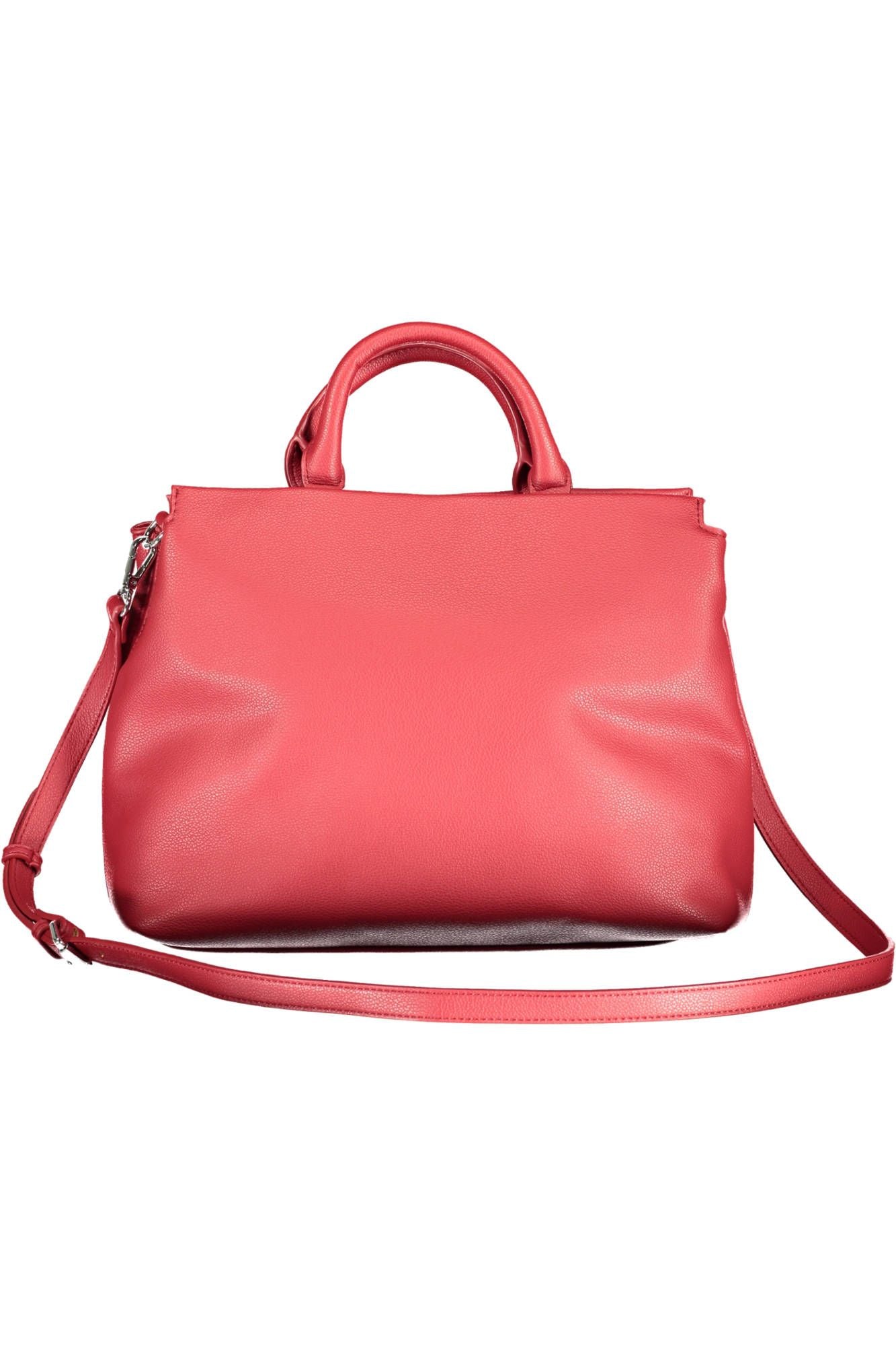  - Red Polyethylene Women Handbag