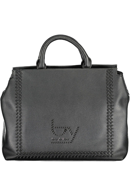  - Black Polyethylene Women Handbag