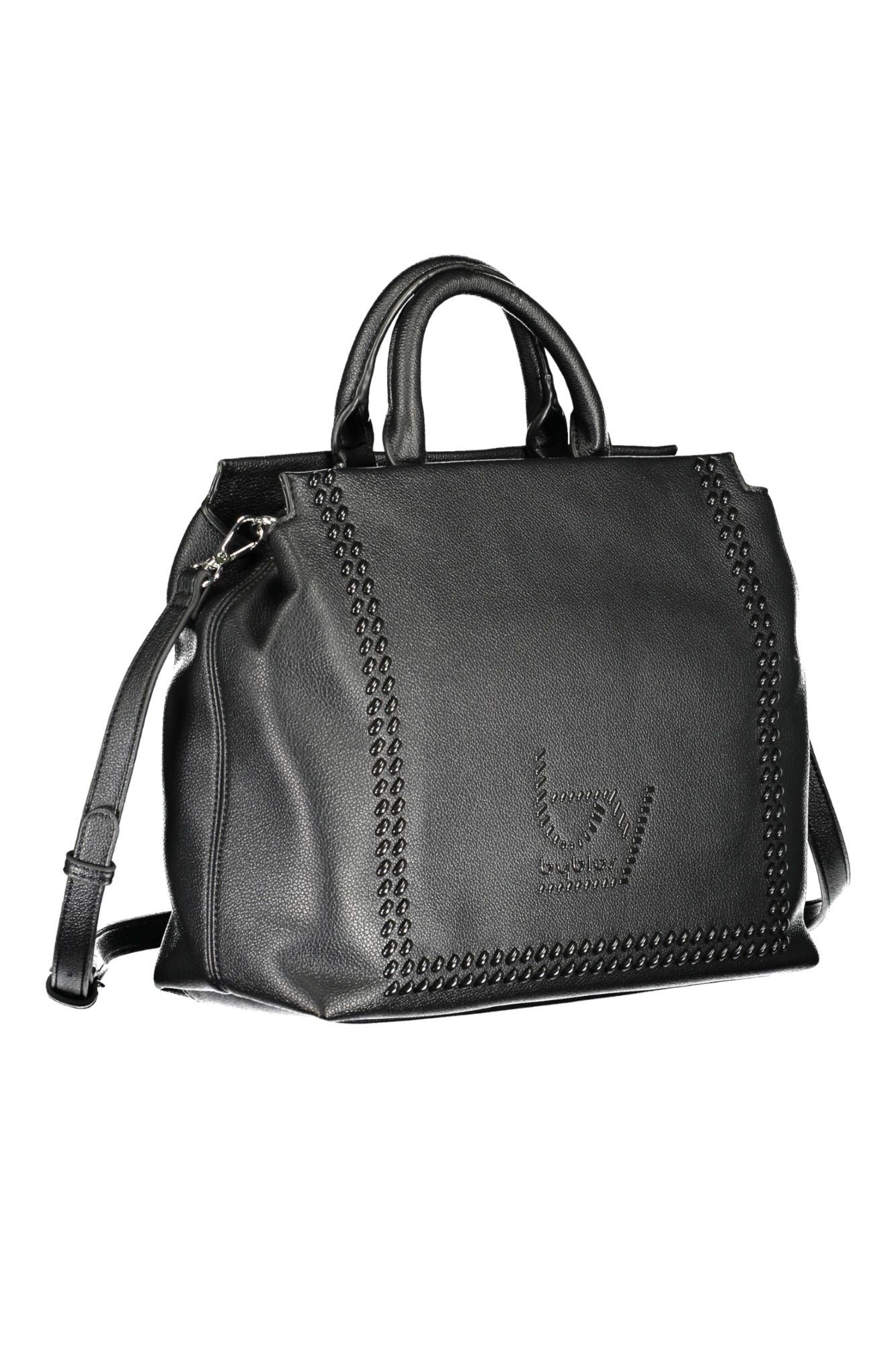  - Black Polyethylene Women Handbag