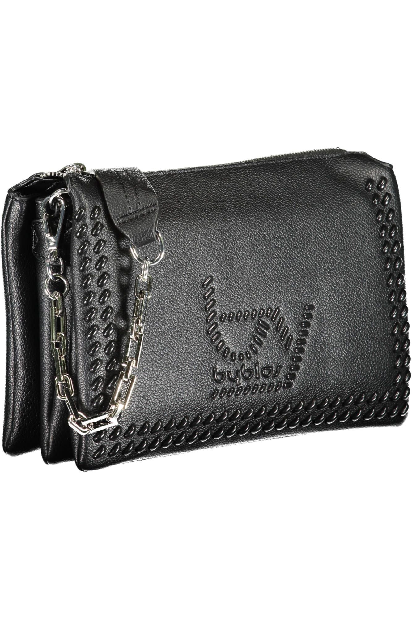  - Black Polyethylene Women Handbag