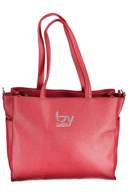  - Red Polyethylene Women Handbag