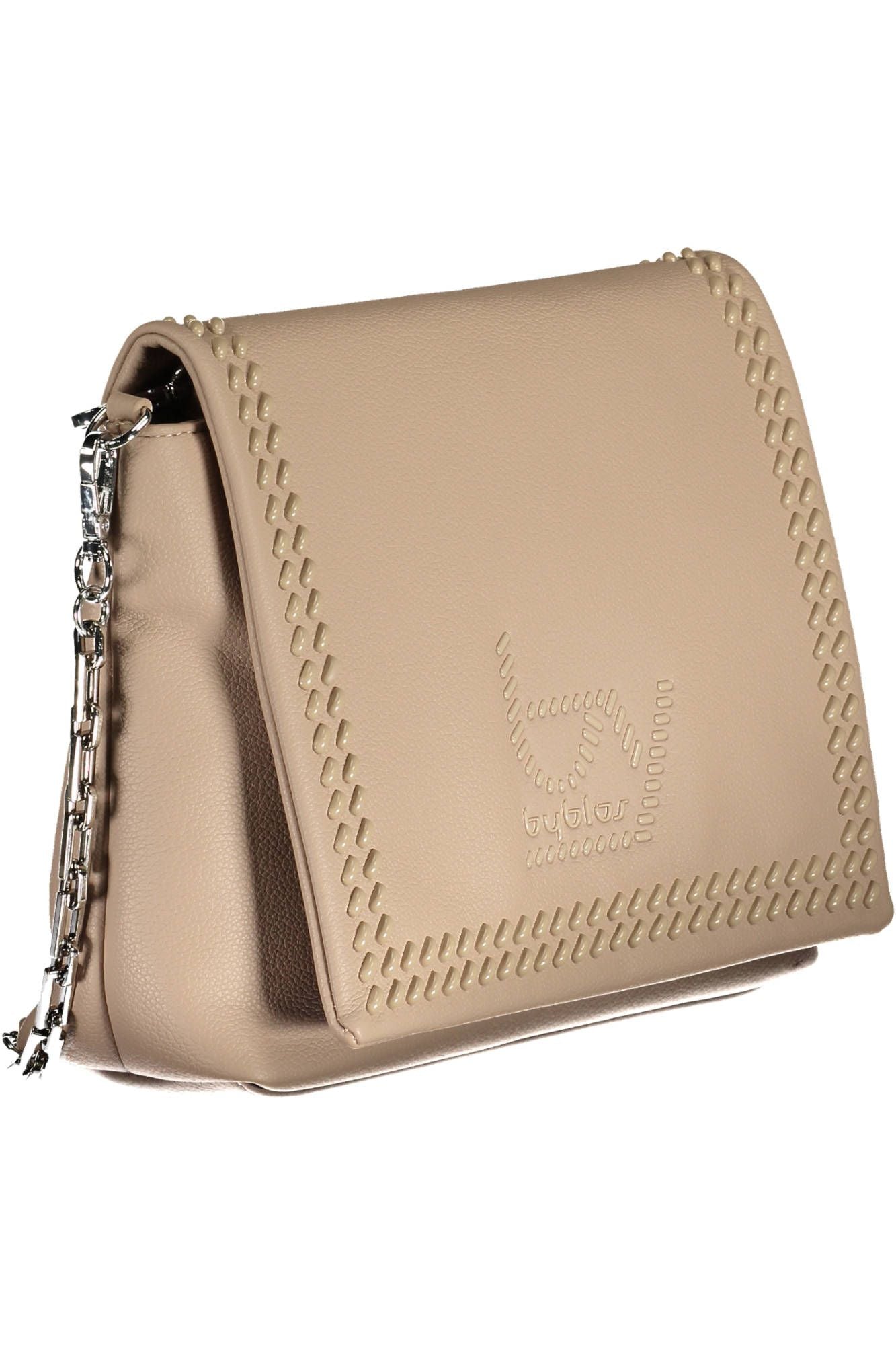  - Beige Polyethylene Women Handbag