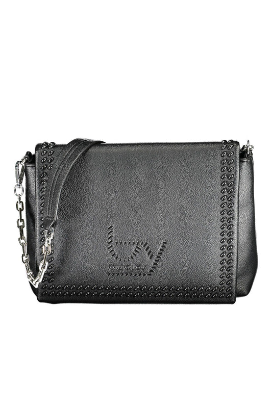  - Black Polyethylene Women Handbag