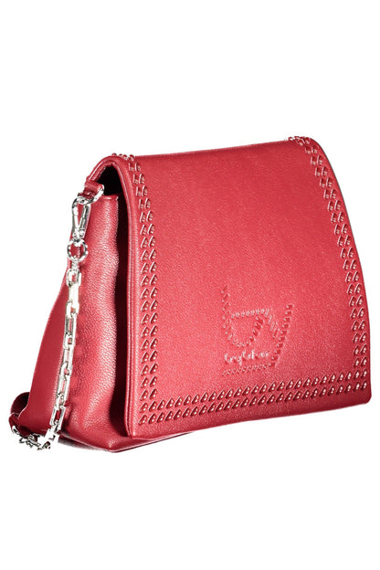  - Red Polyethylene Women Handbag