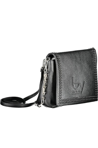  - Black Polyethylene Women Handbag