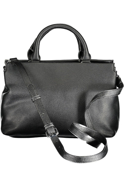  - Black Polyethylene Women Handbag