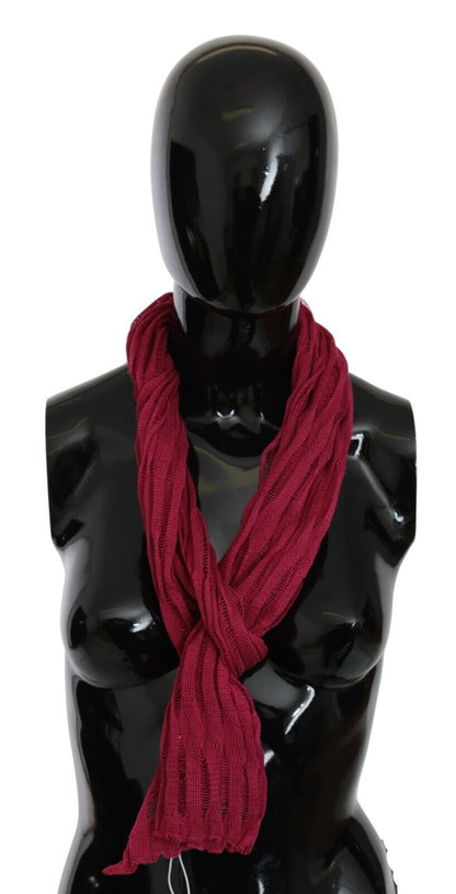  - Bordeaux Elegance Foulard Shawl Scarf