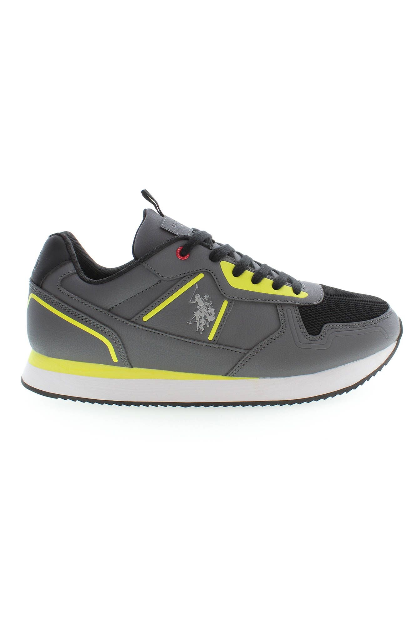  - Gray Polyester Men Sneaker