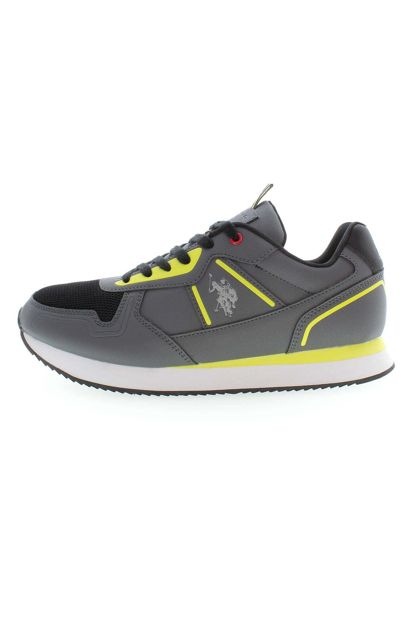  - Gray Polyester Men Sneaker