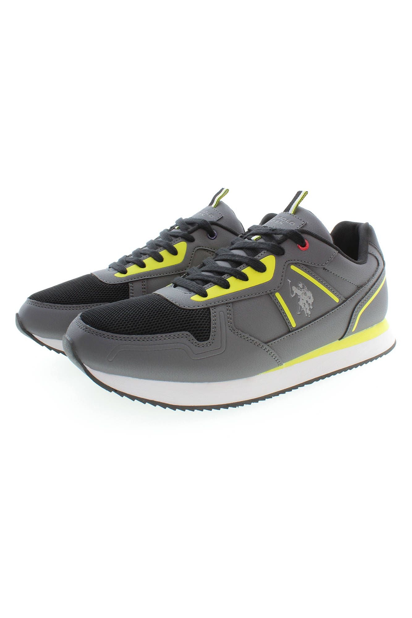  - Gray Polyester Men Sneaker