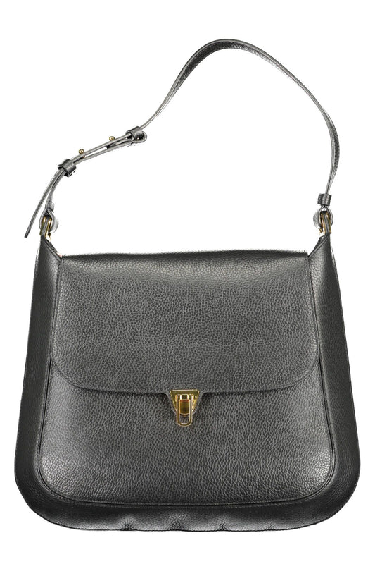  - Black Leather Women Handbag