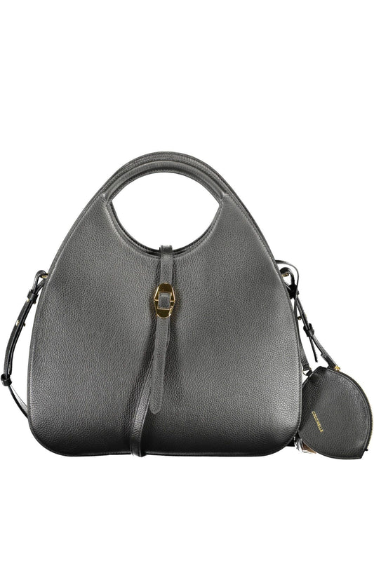  - Black Leather Women Handbag