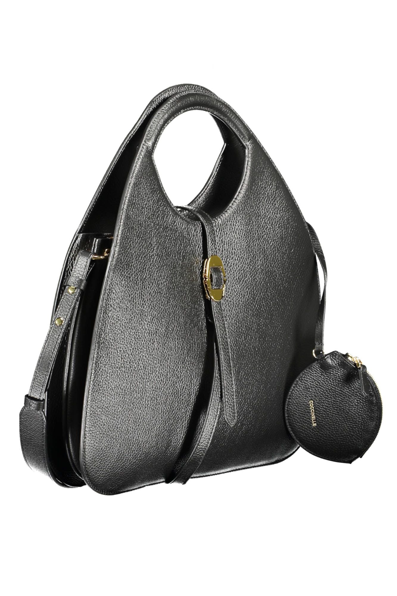  - Black Leather Women Handbag