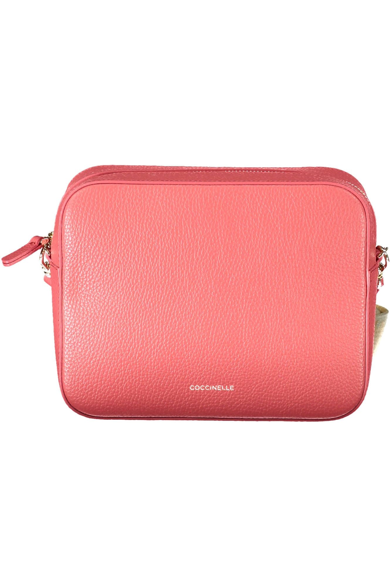  - Pink Leather Women Handbag