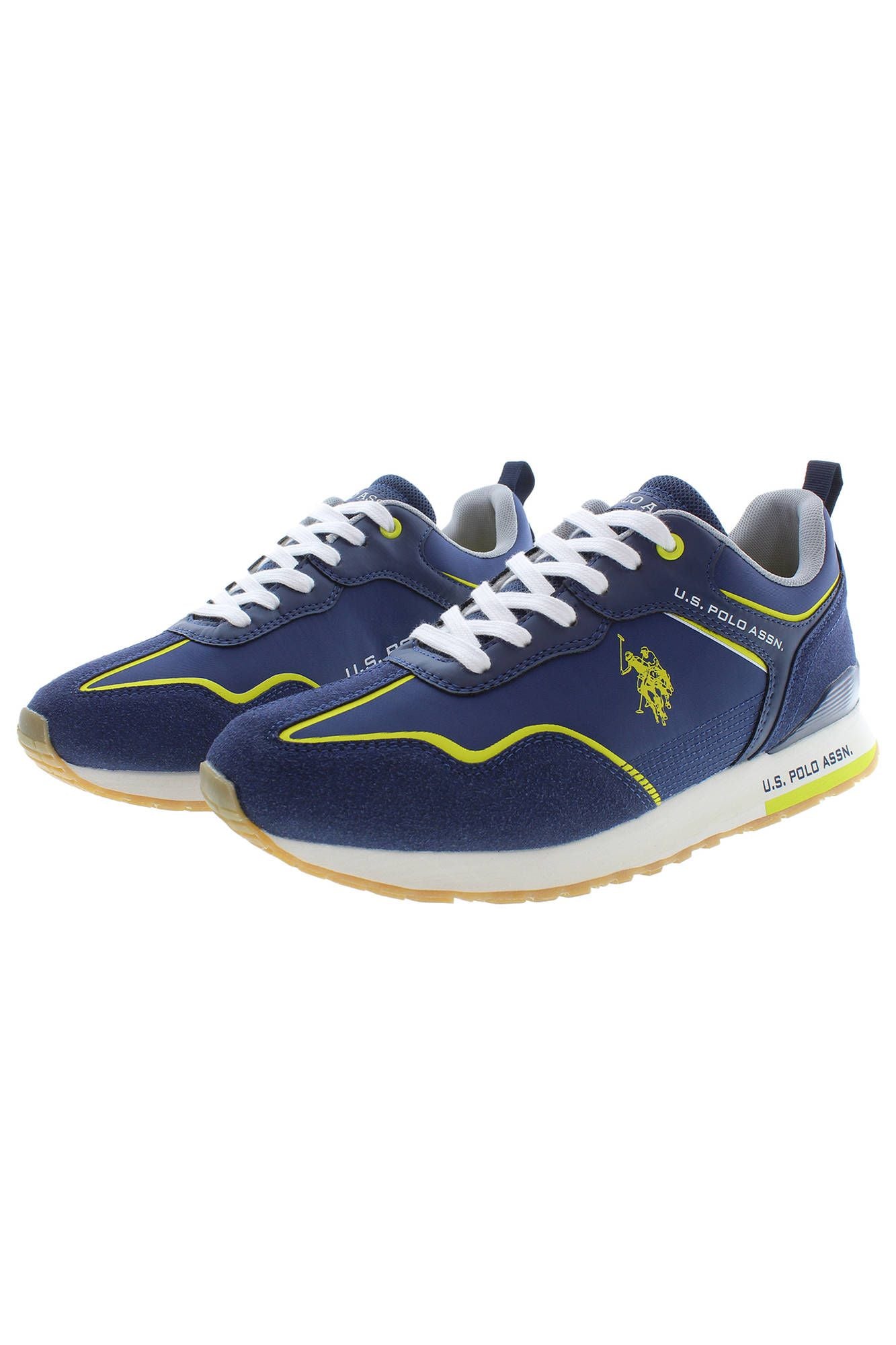  - Blue Polyester Men Sneaker