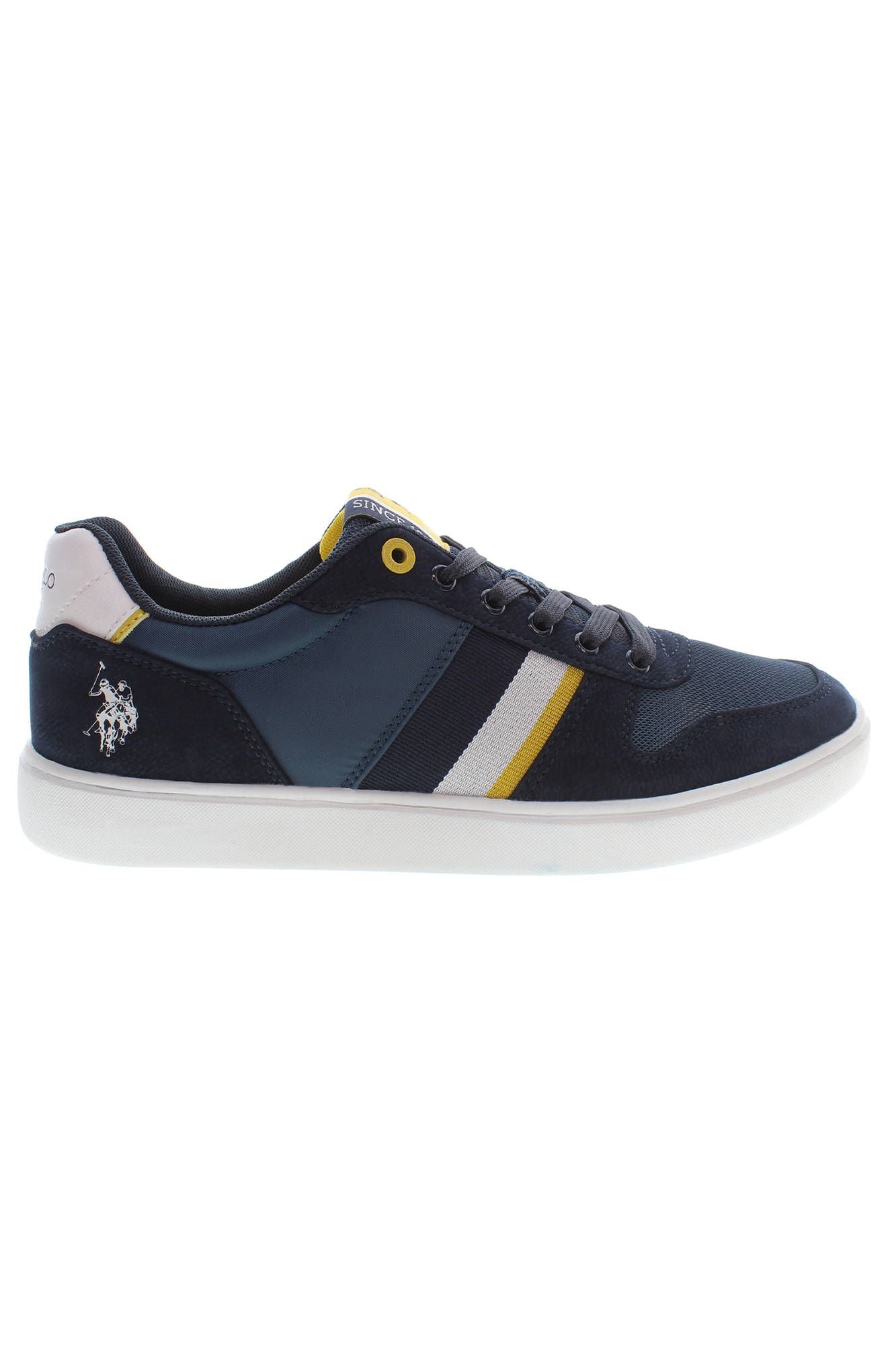  - Blue Polyester Men Sneaker