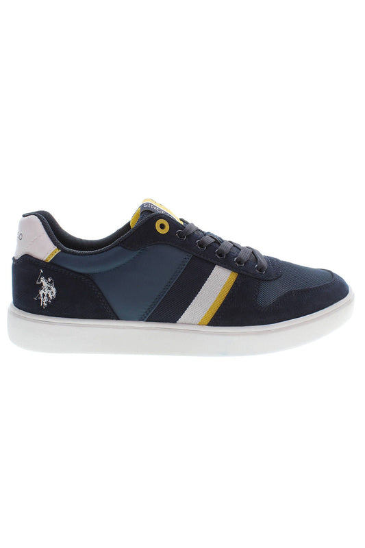  - Blue Polyester Men Sneaker