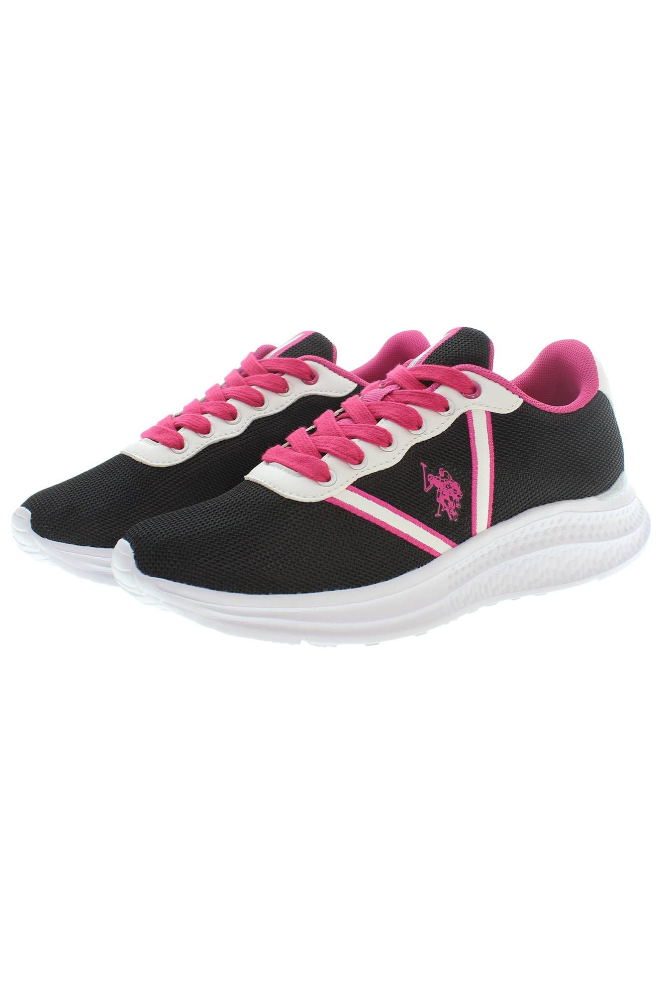  - Black Polyester Women Sneaker