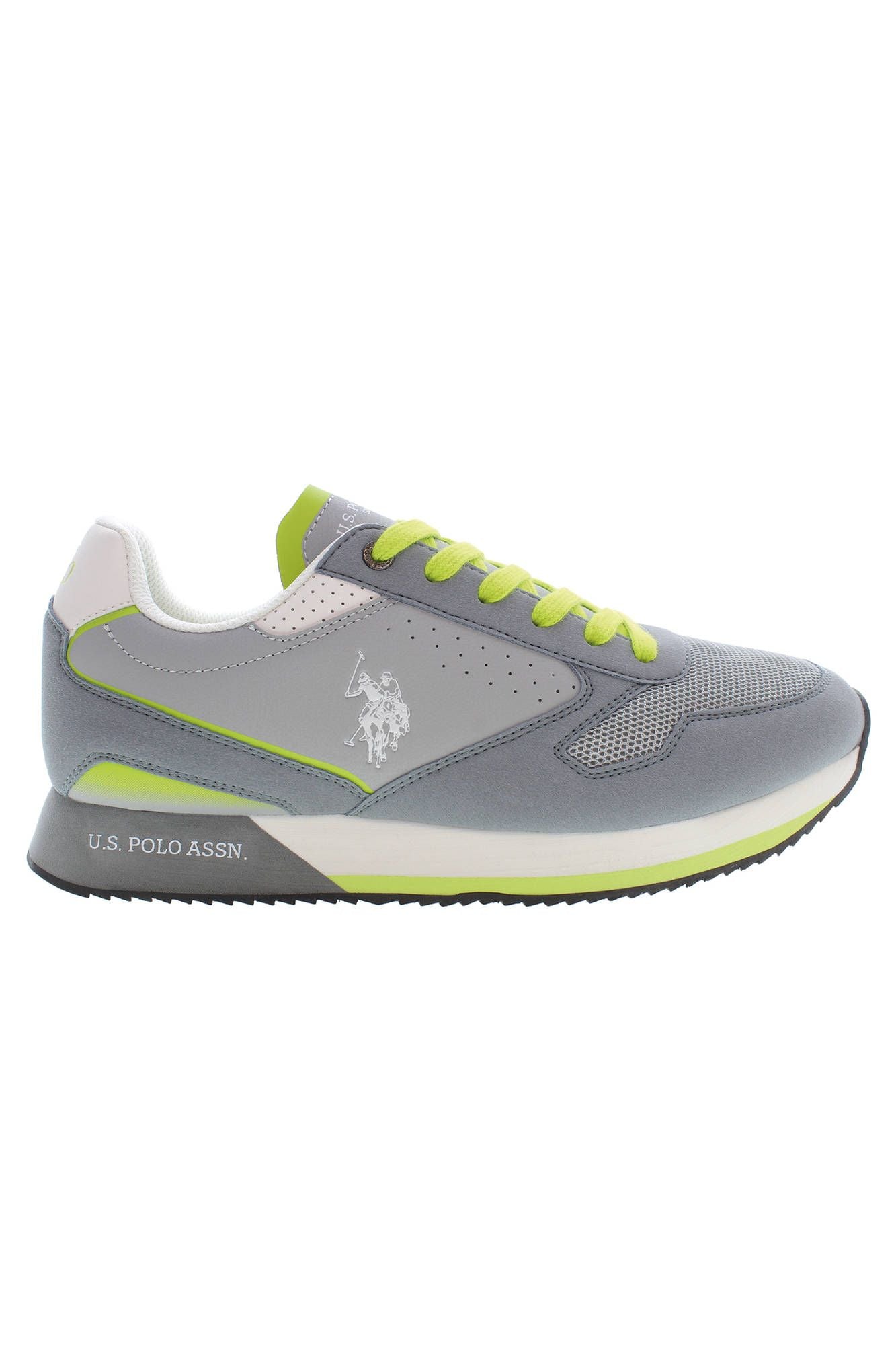  - Gray Polyester Men Sneaker