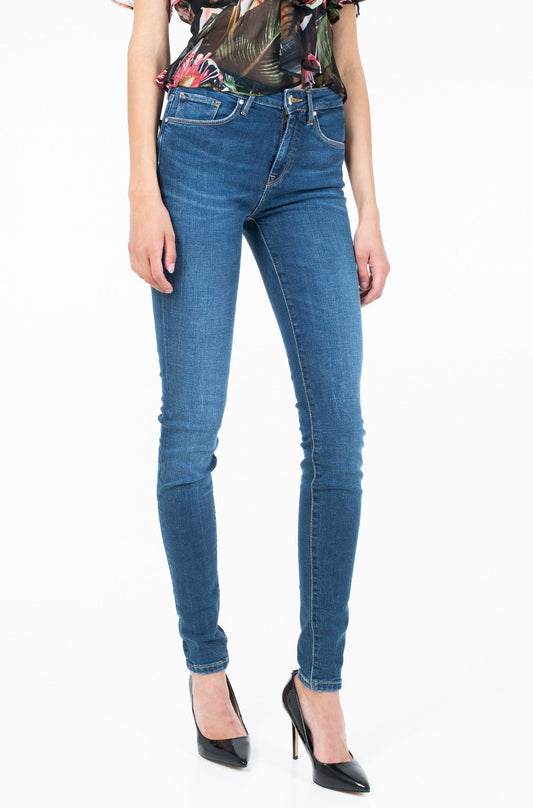  - Blue Cotton Women Jegging