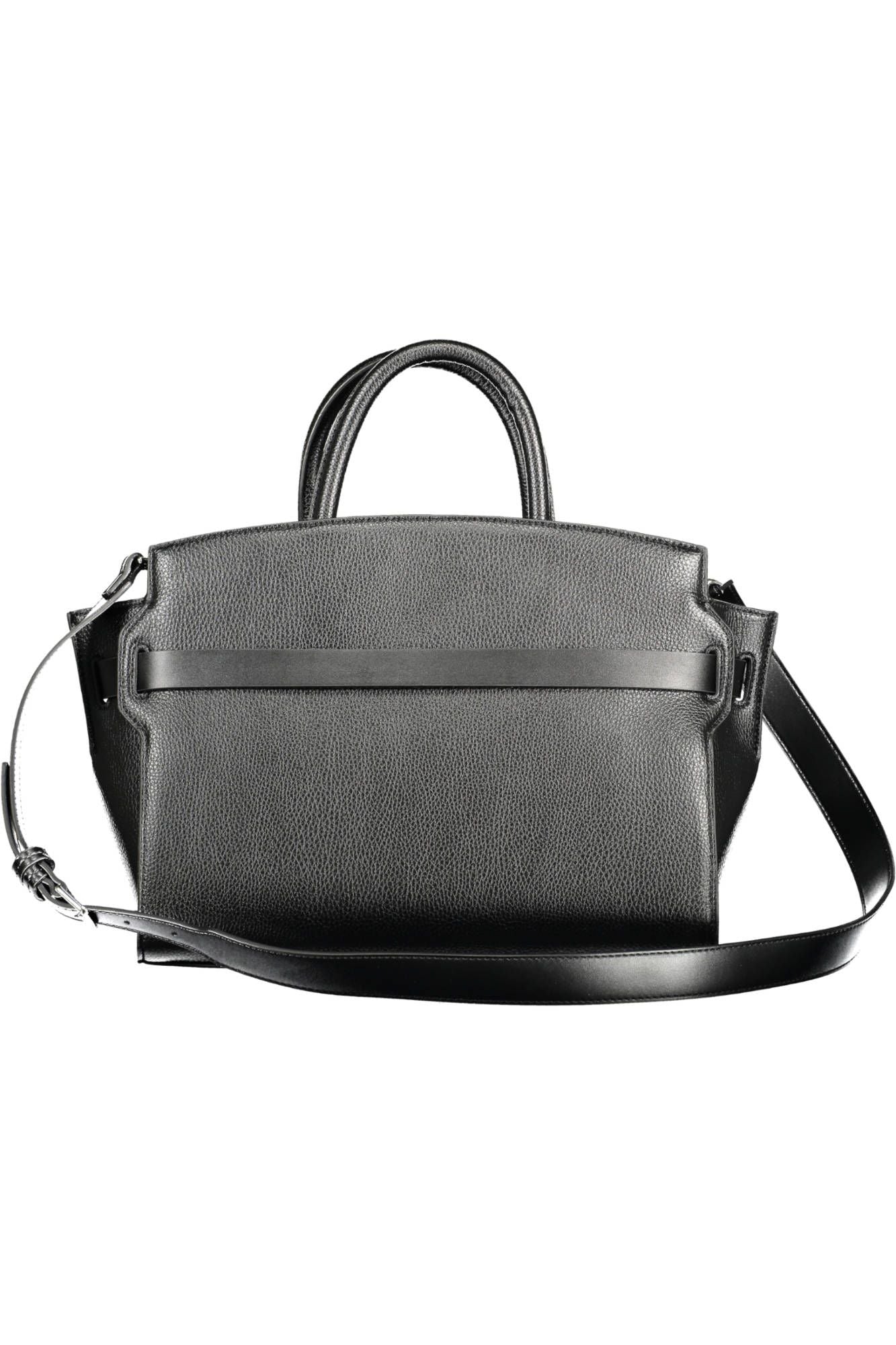 Black Polyethylene Women Handbag - The Luxe Alliance