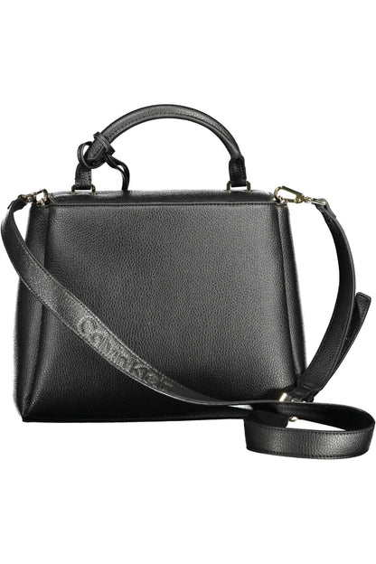 Black Polyester Women Handbag - The Luxe Alliance