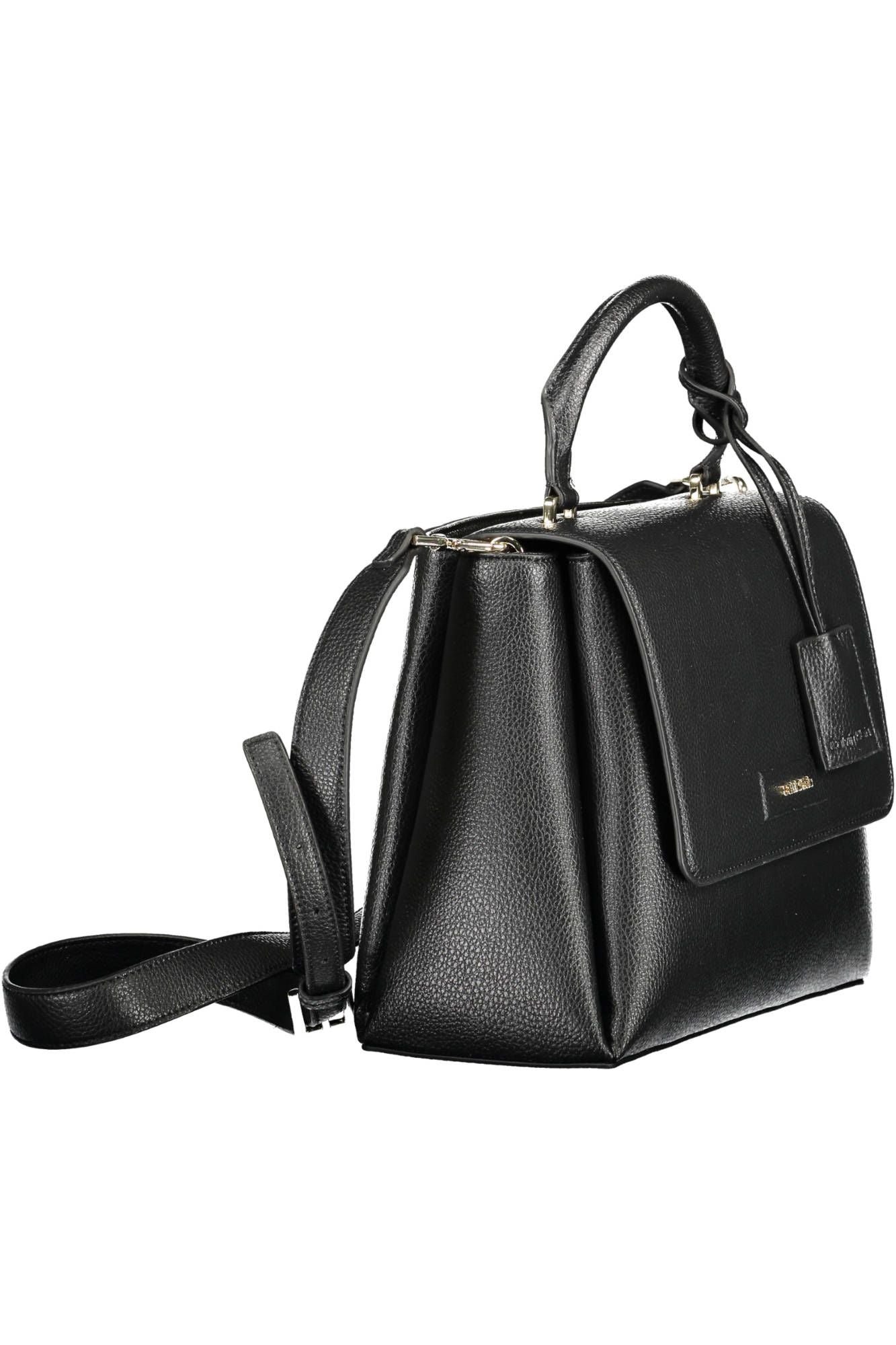 Black Polyester Women Handbag - The Luxe Alliance