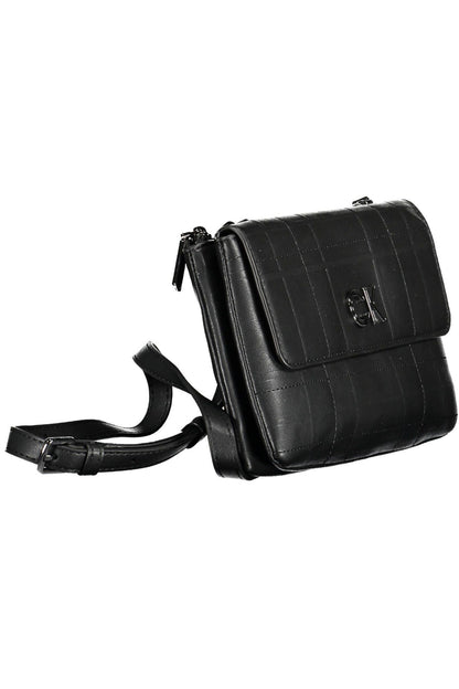 Black Polyester Women Handbag - The Luxe Alliance