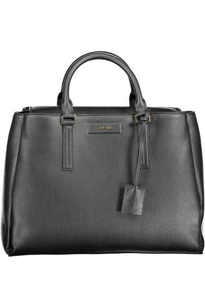 Black Polyester Women Handbag - The Luxe Alliance