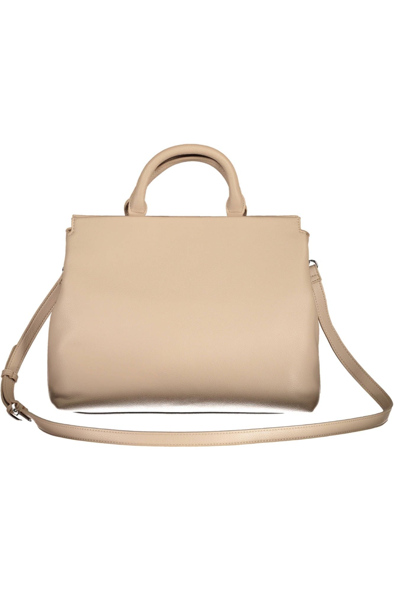  - Beige Polyethylene Women Handbag