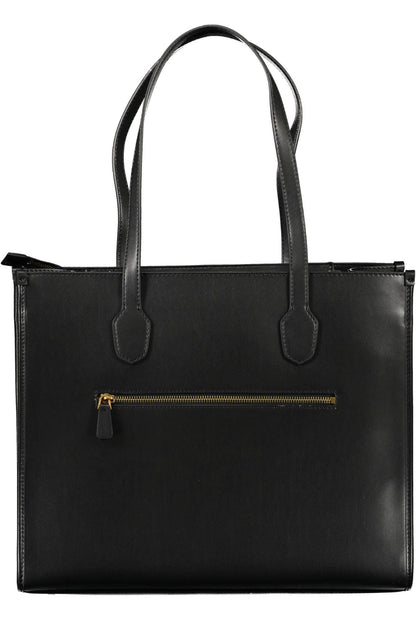  - Black Polyethylene Women Handbag