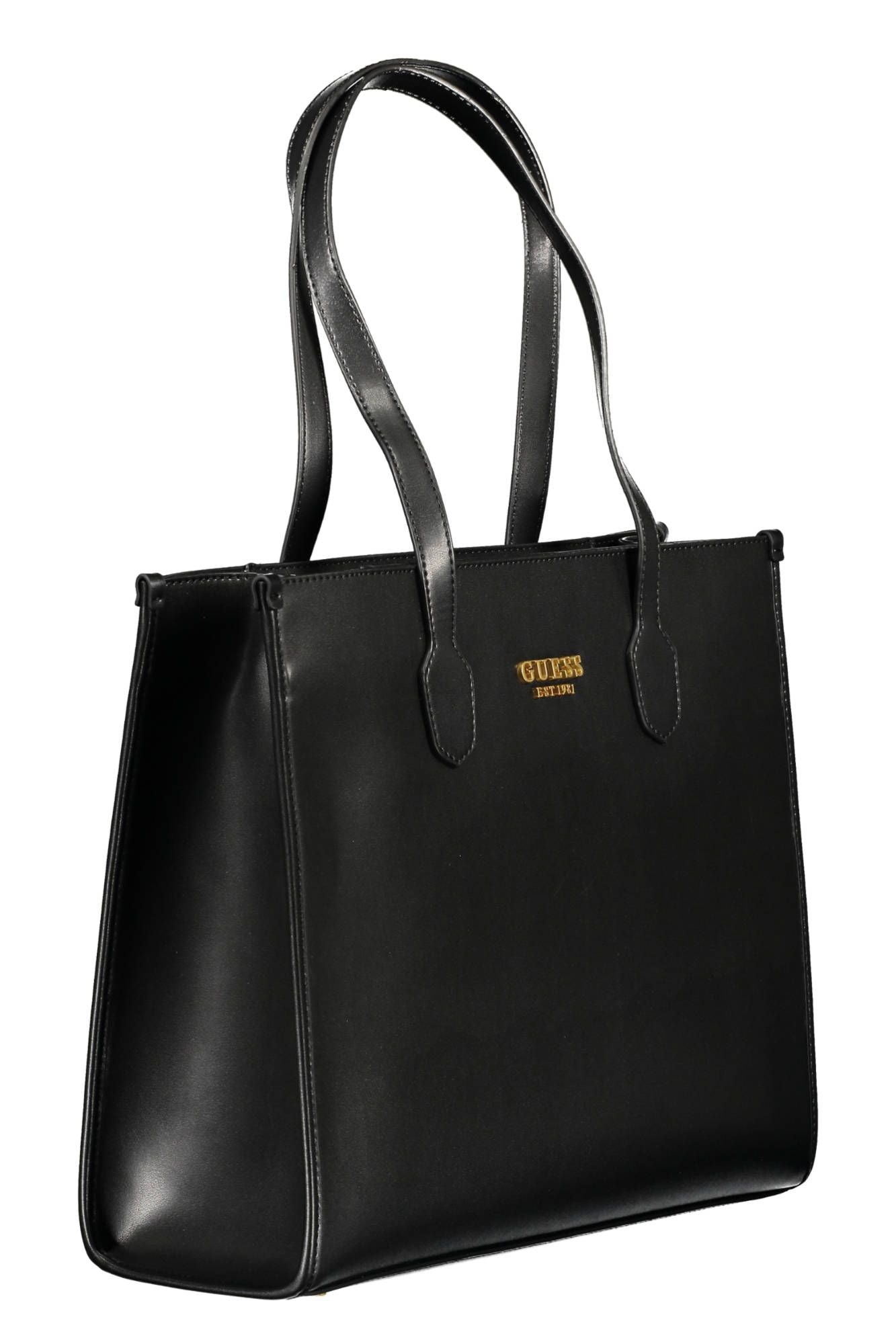  - Black Polyethylene Women Handbag