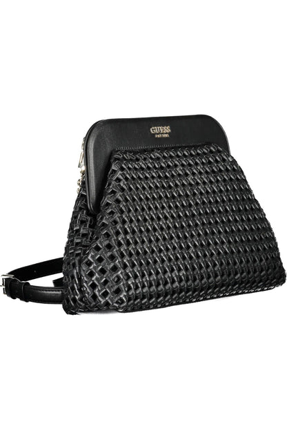  - Black Polyethylene Women Handbag