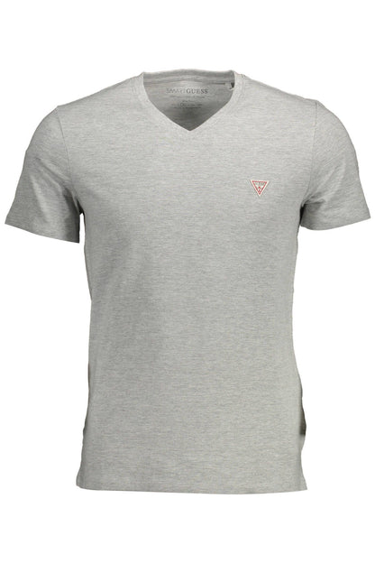  - Gray Cotton Men TShirt