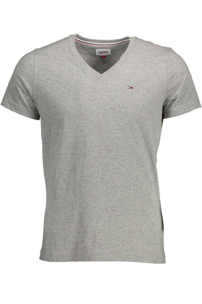 Gray Cotton Men T-Shirt - The Luxe Alliance