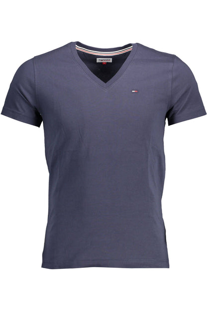 Blue Cotton Men T-Shirt - The Luxe Alliance