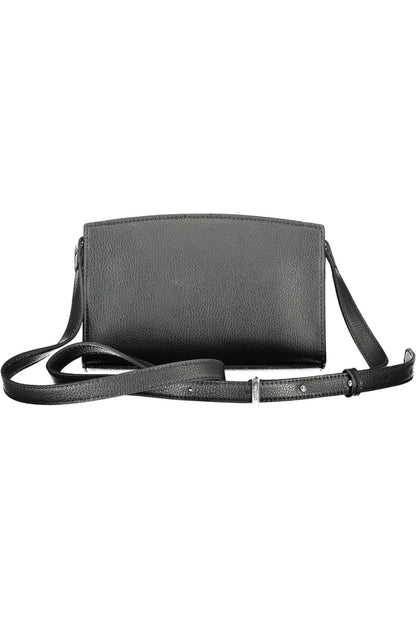  - Black Polyester Women Handbag