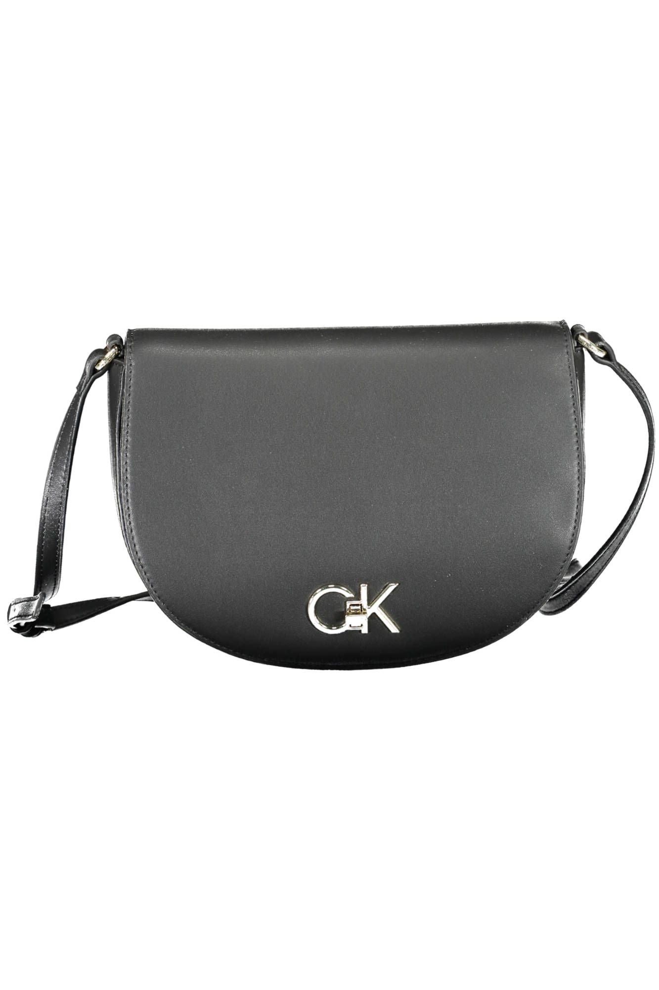  - Black Polyester Womens Handbag