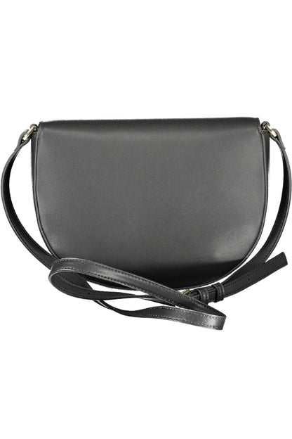  - Black Polyester Womens Handbag