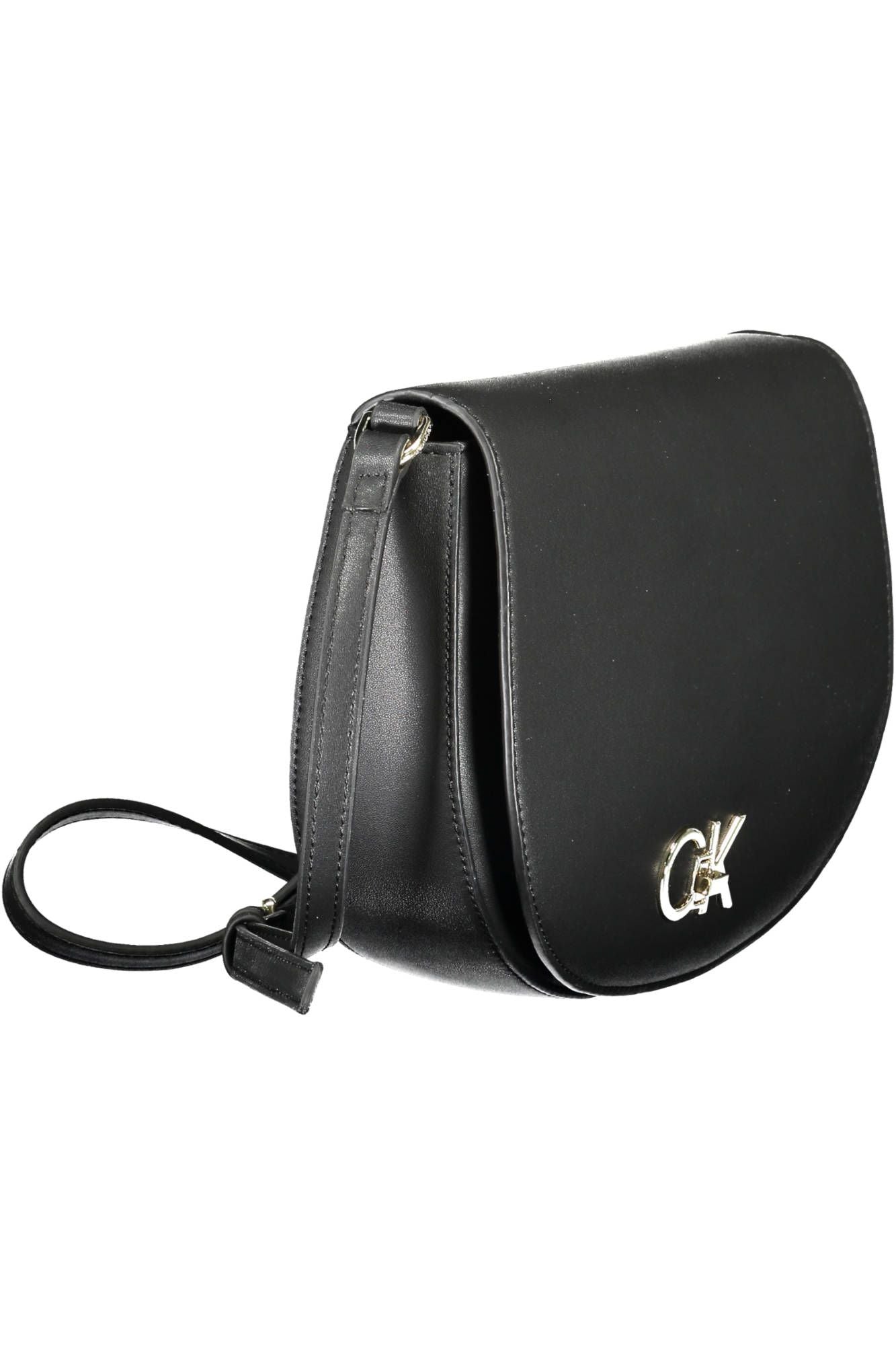  - Black Polyester Womens Handbag