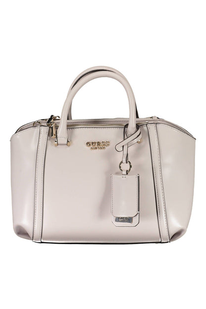  - Gray Polyethylene Women Handbag