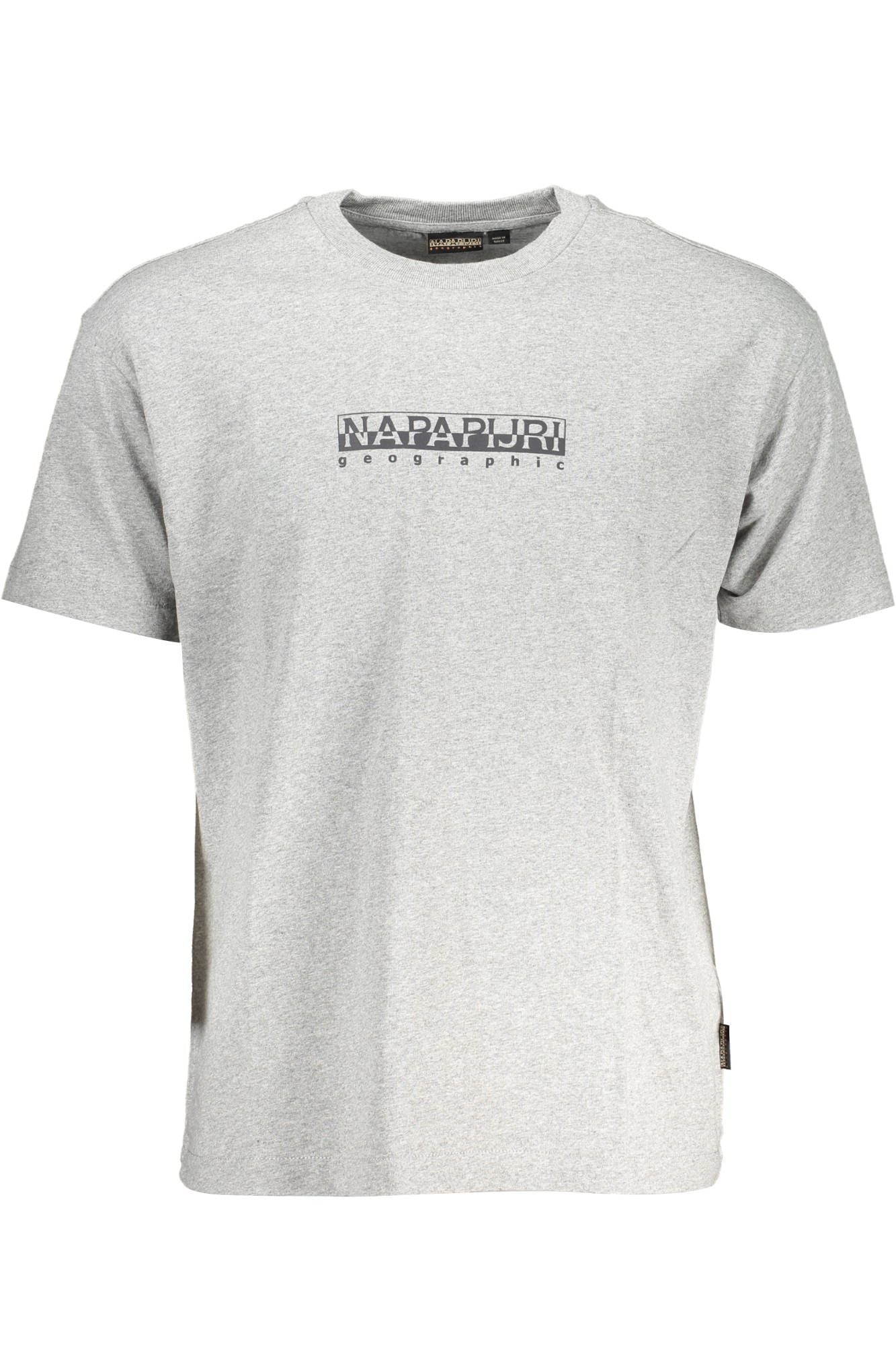 Gray Cotton Men T-Shirt - The Luxe Alliance