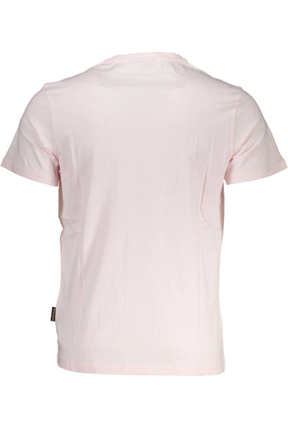 Pink Cotton Men T-Shirt - The Luxe Alliance