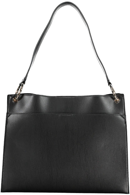  - Black Polyethylene Women Handbag