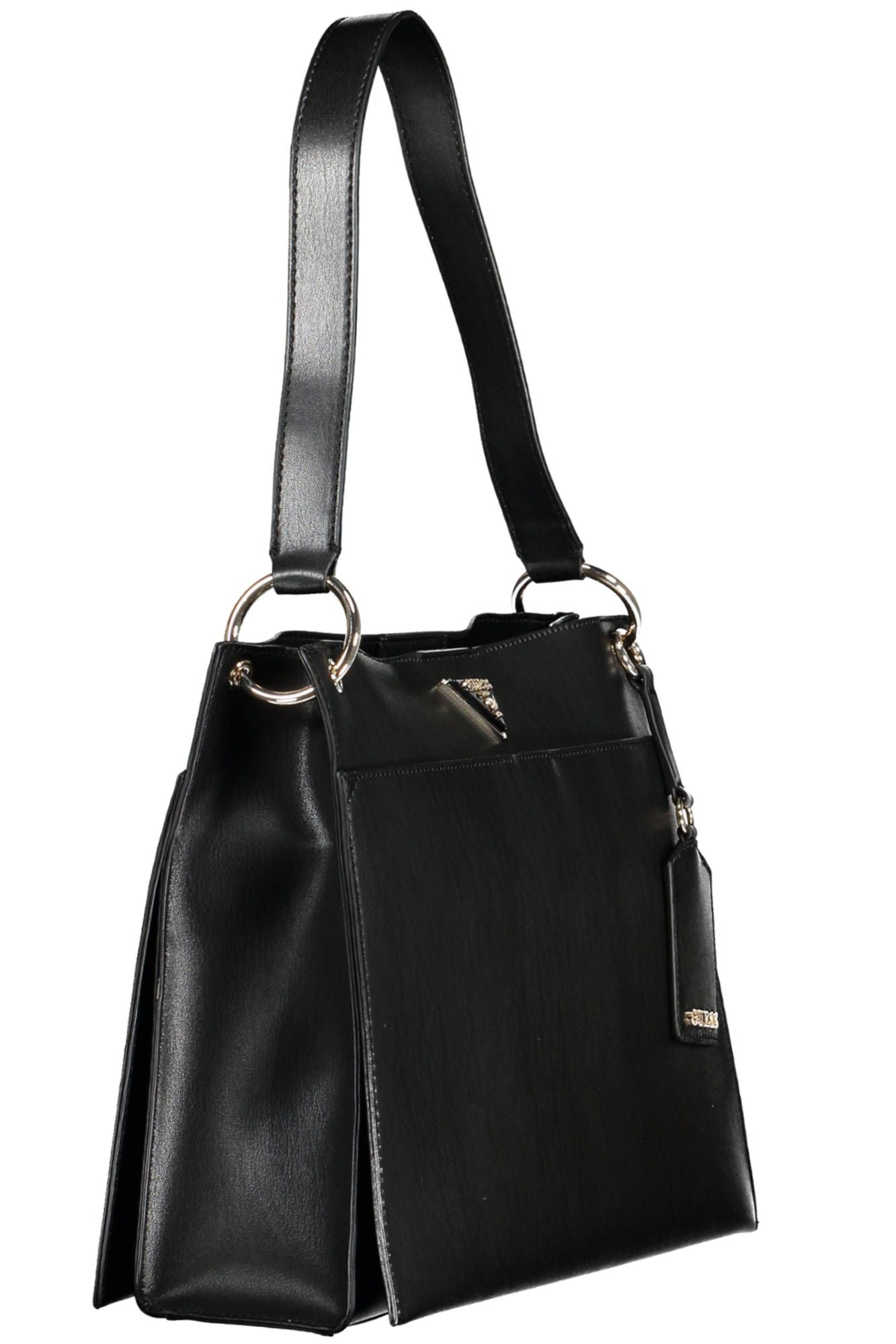  - Black Polyethylene Women Handbag