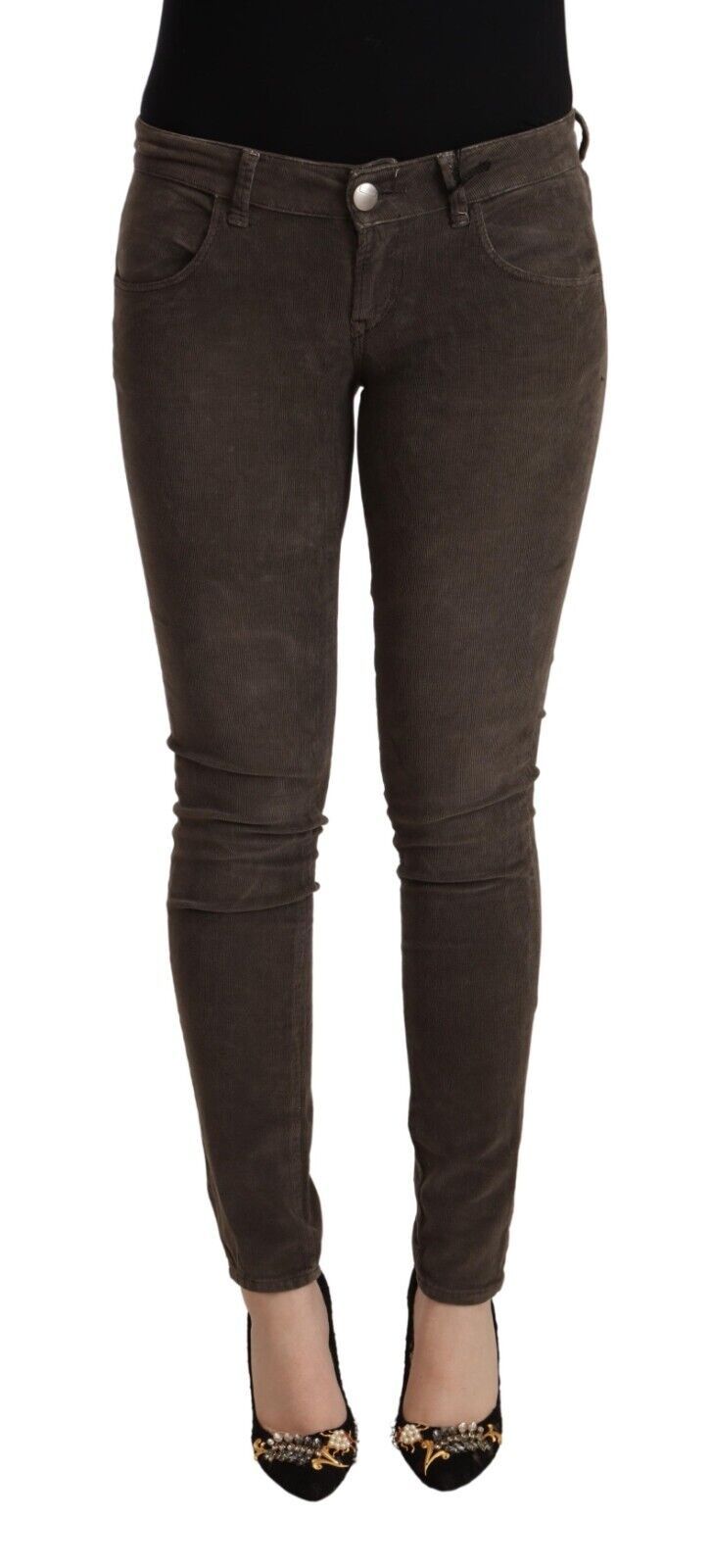  - Chic Slim Fit Brown Skinny Jeans