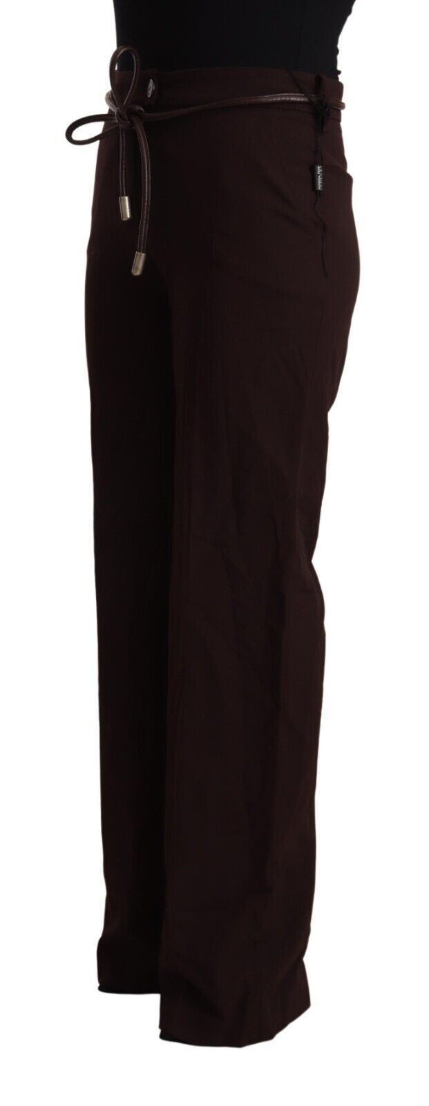 Elegant High Waist Straight Formal Pants