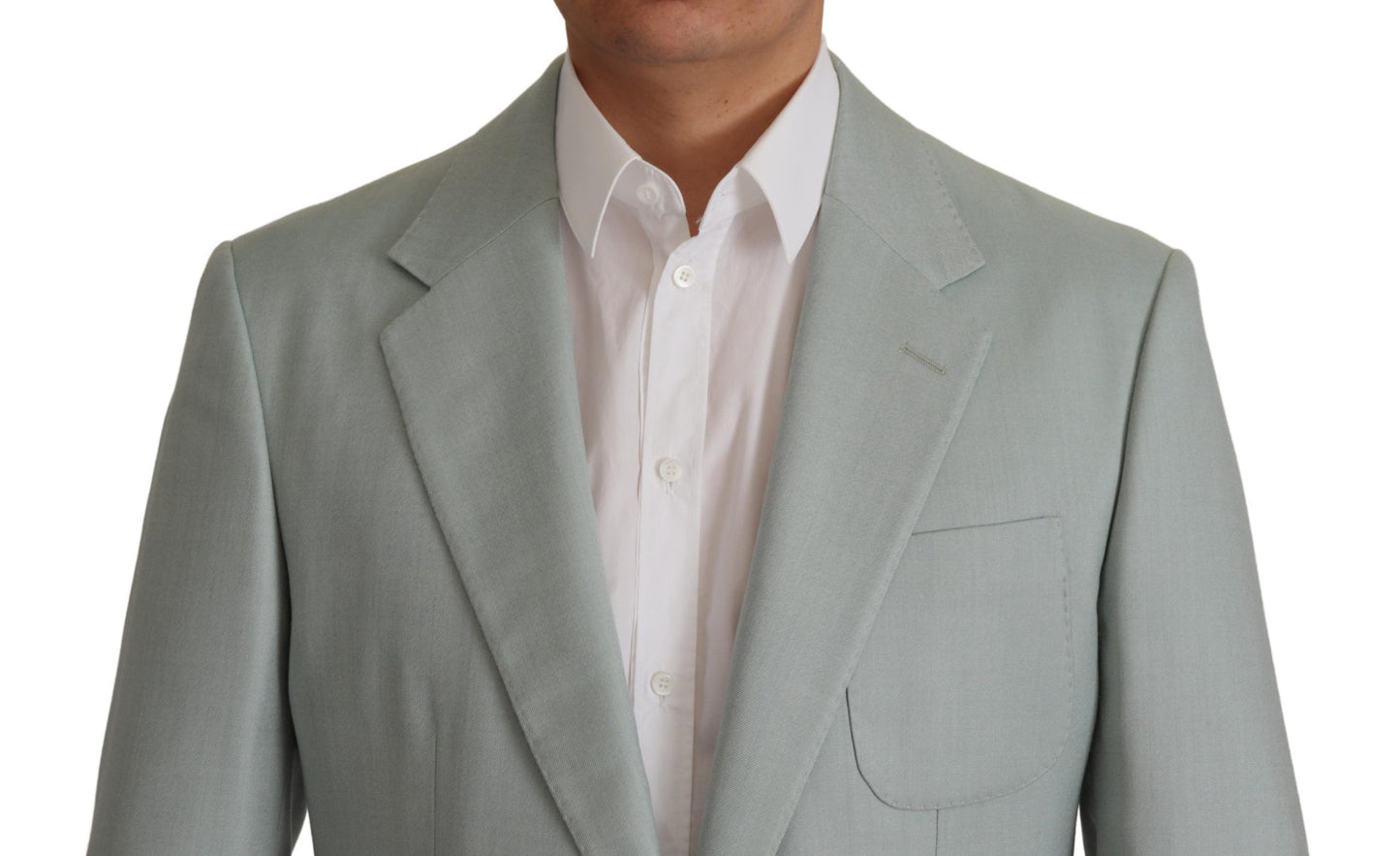  - Elegant Slim Fit Cashmere Silk Blazer Jacket