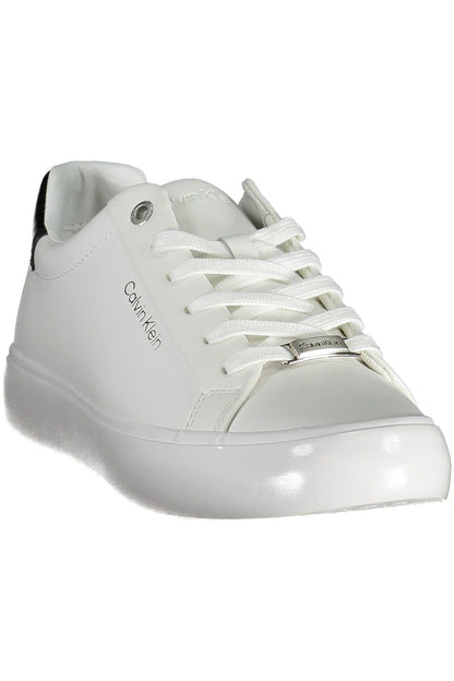 White Leather Women Sneaker - The Luxe Alliance